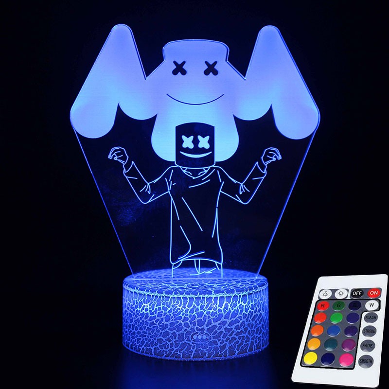 Lampe 3D Fortnite M Marshmello Boutique Fortnite